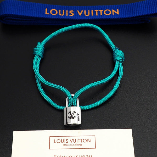 Silver Lockit Bracelet Cloud Blue