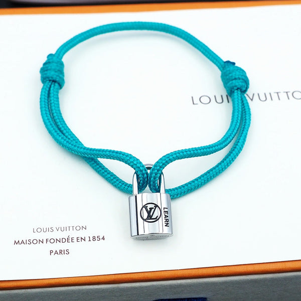 Silver Lockit Bracelet Cloud Blue