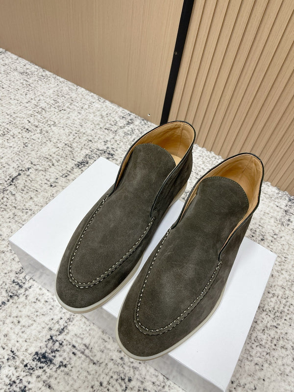 LP Open Walk Ankle Boot Dark Olive Suede 534331