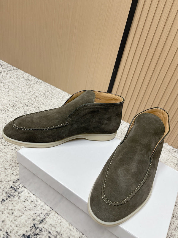 LP Open Walk Ankle Boot Dark Olive Suede 534331