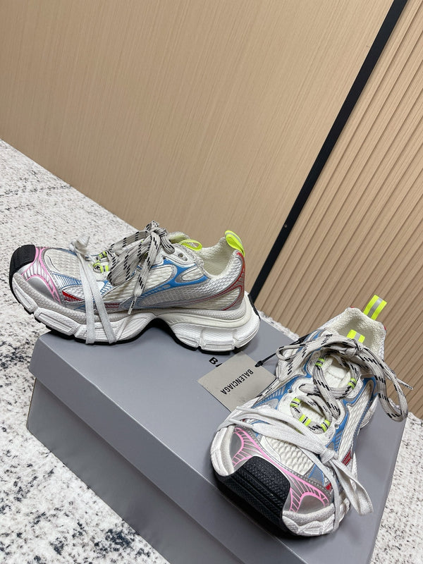 Balenciaga Sneaker Mesh Lace-up Mutilcolor Fabric 534177