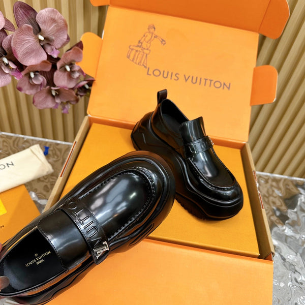 LV Archlight 2.0 Platform loafers 50mm Black Cowhide