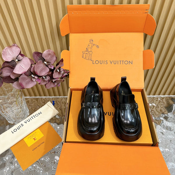 LV Archlight 2.0 Platform loafers 50mm Black Cowhide