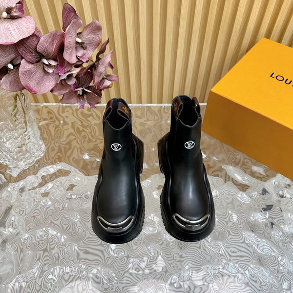 LV Archlight 2.0 Platform Boots 60mm Black Cowhide
