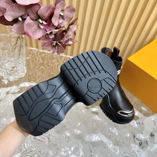 LV Archlight 2.0 Platform Boots 60mm Black Cowhide