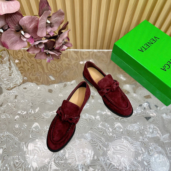 BV Astaire Loafer Wine Suede 925614