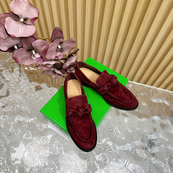 BV Astaire Loafer Wine Suede 925614