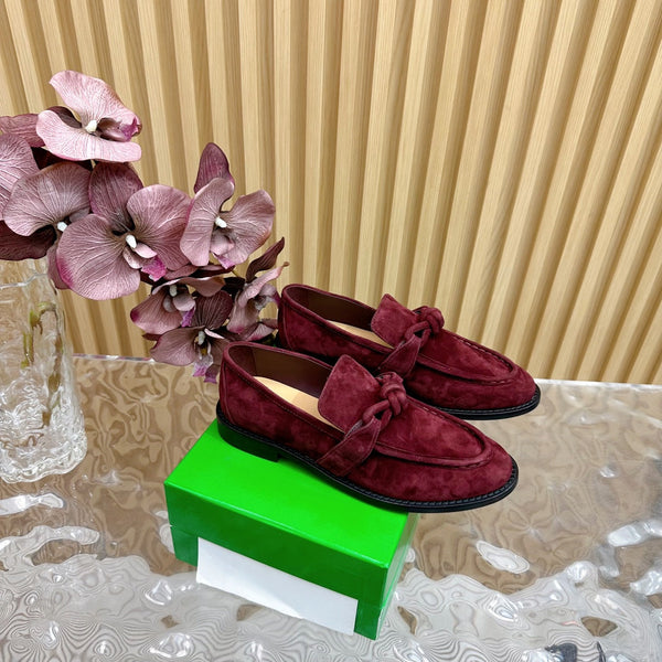 BV Astaire Loafer Wine Suede 925614