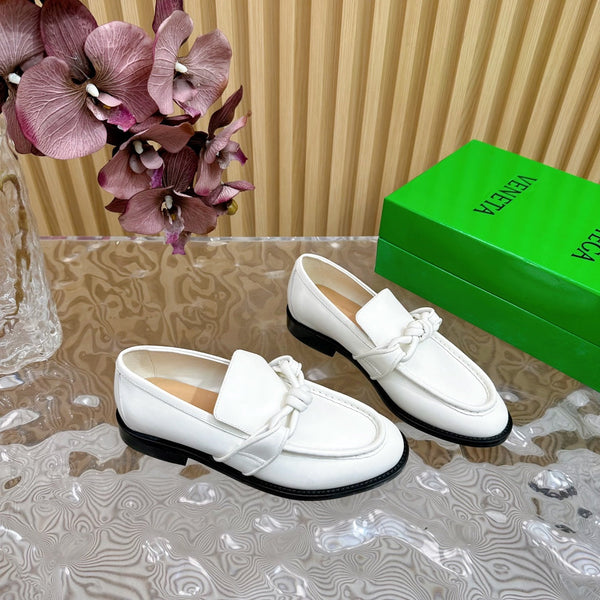 BV Astaire Loafer White Lambskin 925620