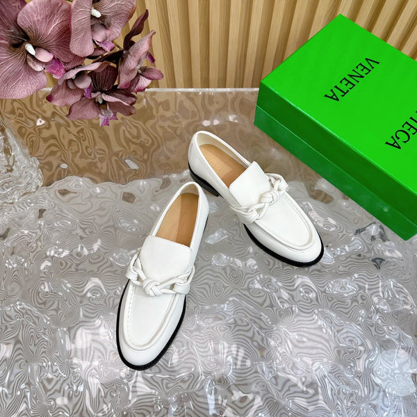 BV Astaire Loafer White Lambskin 925620