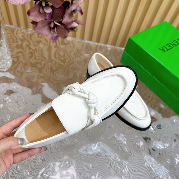 BV Astaire Loafer White Lambskin 925620