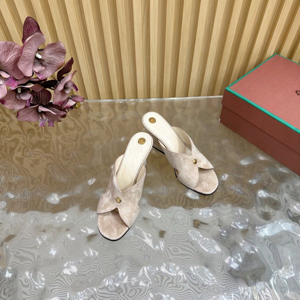 LP Vera Heeled Sandal Whisper White Sheepskin 307965