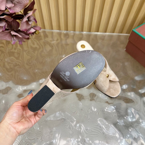 LP Vera Heeled Sandal Whisper White Sheepskin 307965