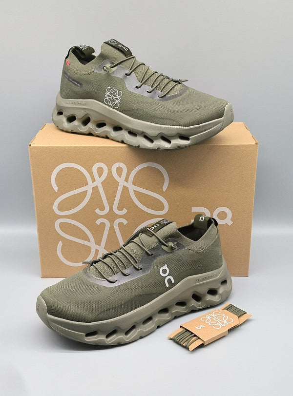 SNEAKER CLOUDTILT IN POLIESTERE RICICLATO VERDE ALGA
