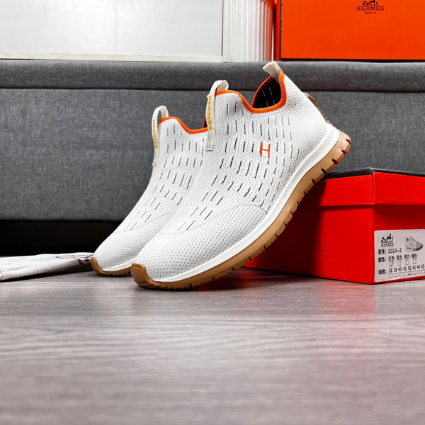 HM Men's Eclair Sneaker White Flyknit 664796