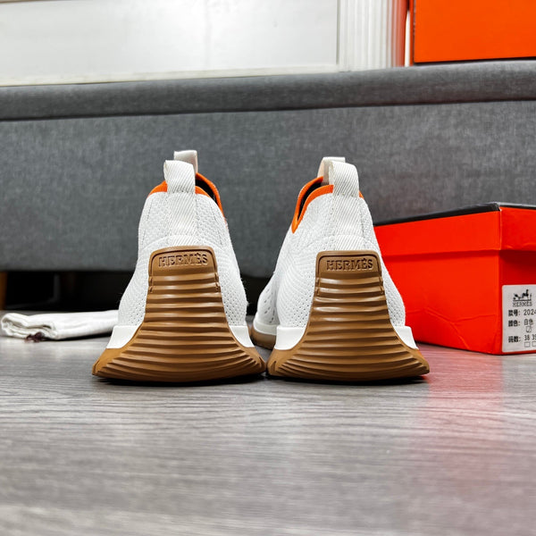 HM Men's Eclair Sneaker White Flyknit 664796