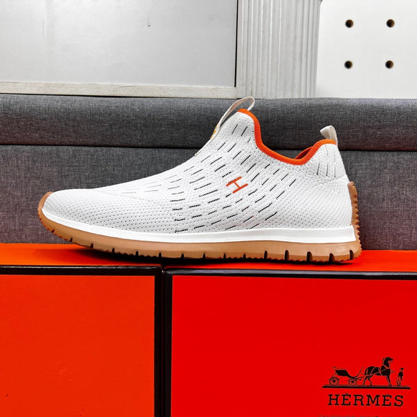 HM Men's Eclair Sneaker White Flyknit 664796