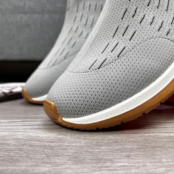 HM Men's Eclair Sneaker Gray Flyknit 664797