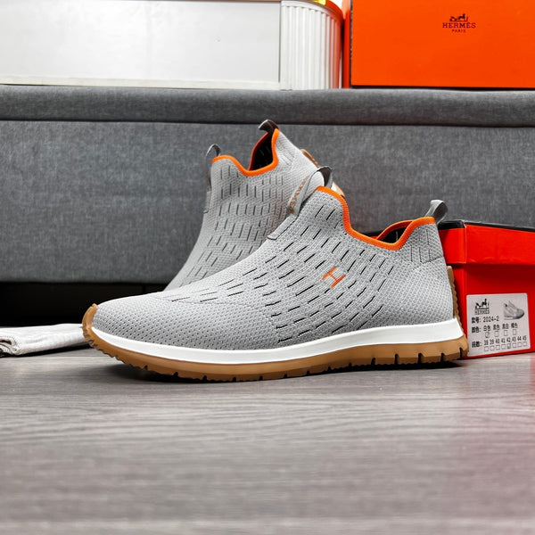 Sneaker Eclair da uomo HM, modello Flyknit grigio 664797