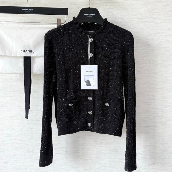 CC 25 Cardigan Lana Nero