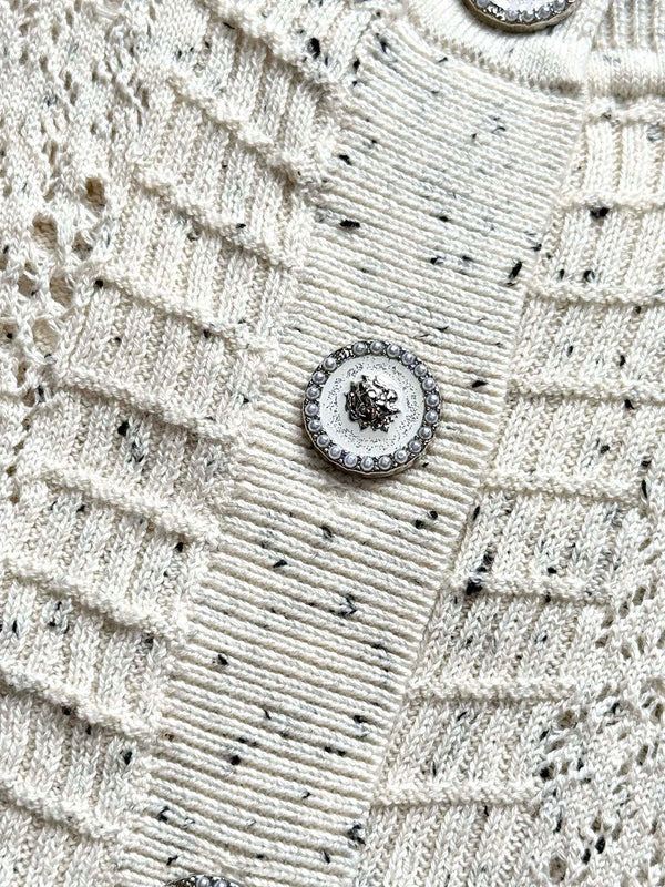 CC 25 Gilet en laine beige