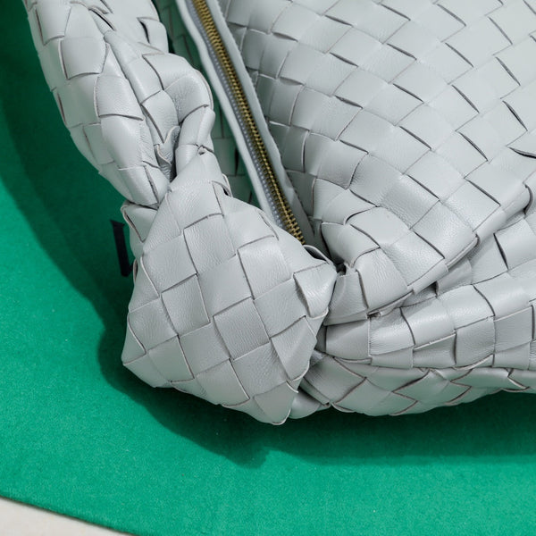 piccola jodie 48 in pelle di agnello grigia