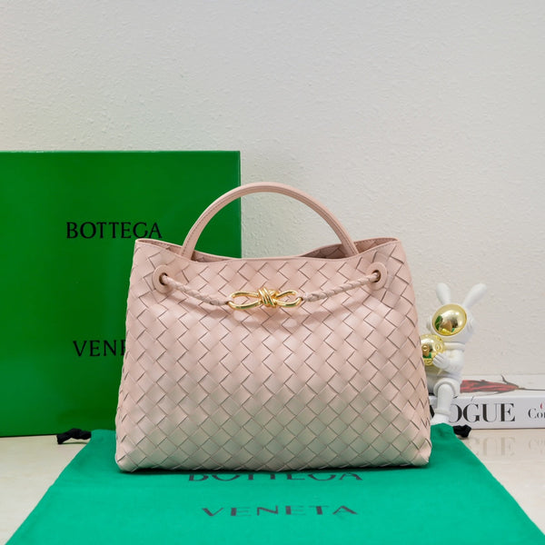 bv medium andiamo 32 pelle di agnello rosa chiaro