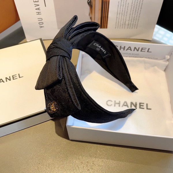 BLACK FABRIC HAIRBAND 418885