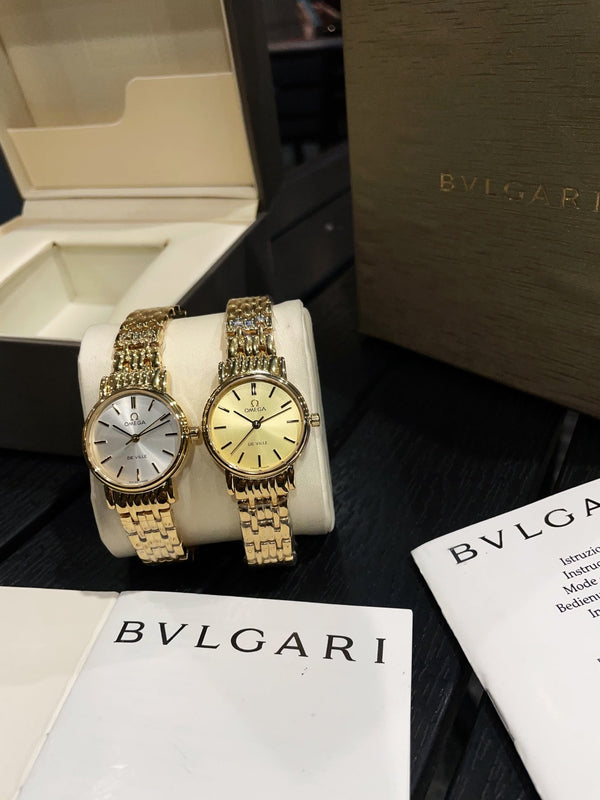 Omega De Ville 26mm Gold Strap