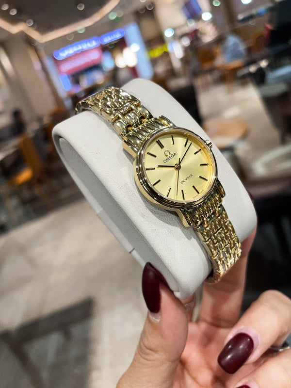 Omega De Ville 26mm Gold Strap