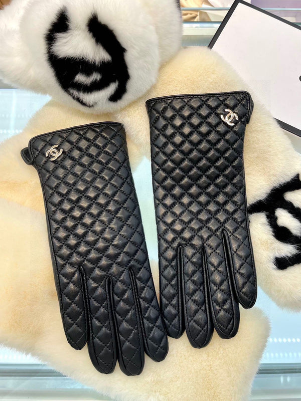 GLOVES IN BLACK LAMBSKIN 463832