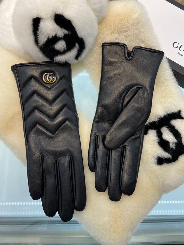 MARMONT GLOVES IN BLACK LAMBSKIN 463844