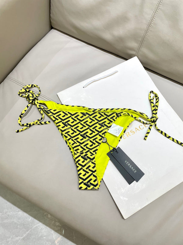 Versace Two-Piece Bikini Yellow Colorful 201827