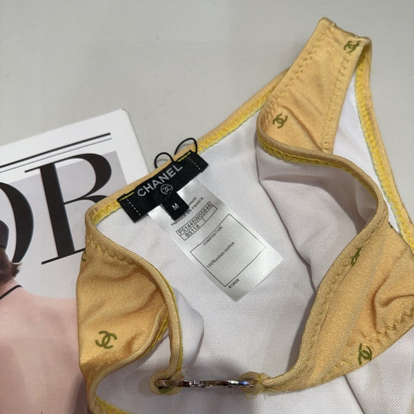 Chanel Swimsuits Yellow Cotton 180536