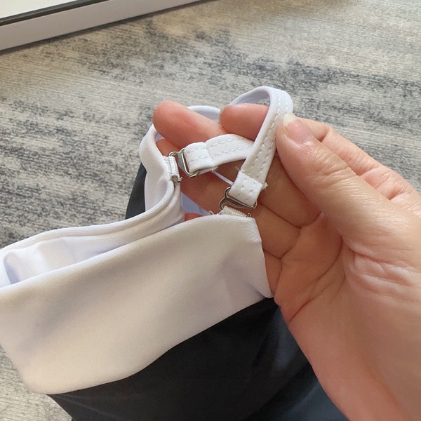 Maillot de bain une pièce CC Noir Blanc 201872