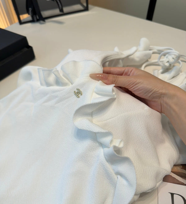 CC Maillot de Bain Une Pièce Blanc 201881