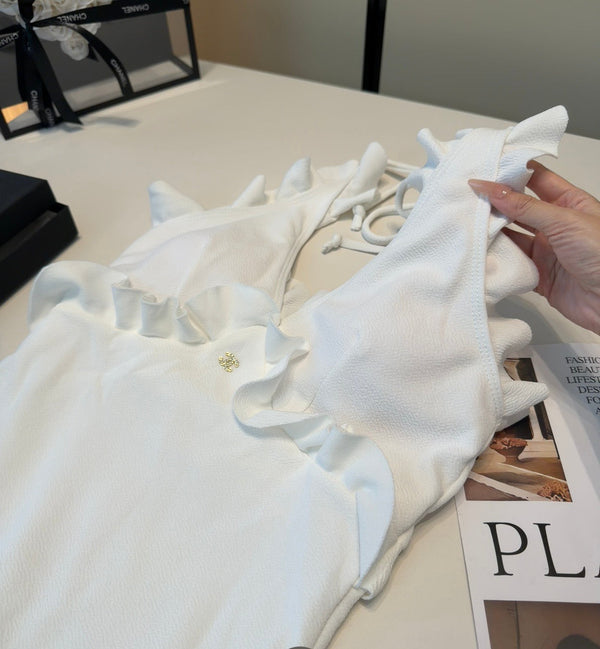 CC Maillot de Bain Une Pièce Blanc 201881