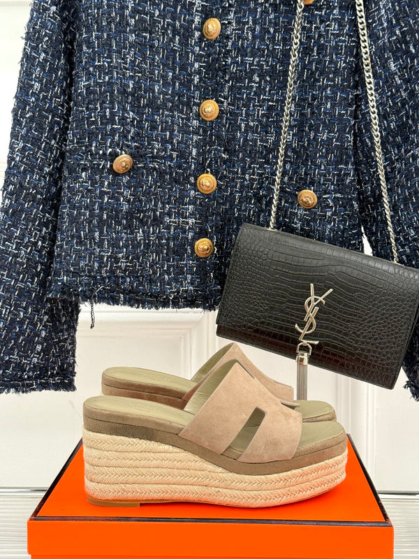 HM Platform Beige Lambskin 316413