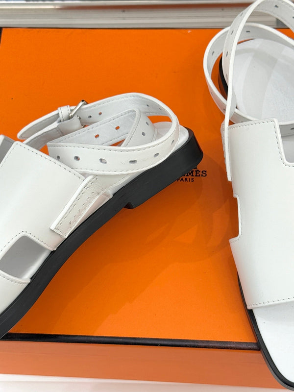 HM Maya Sandal White Leather 642792