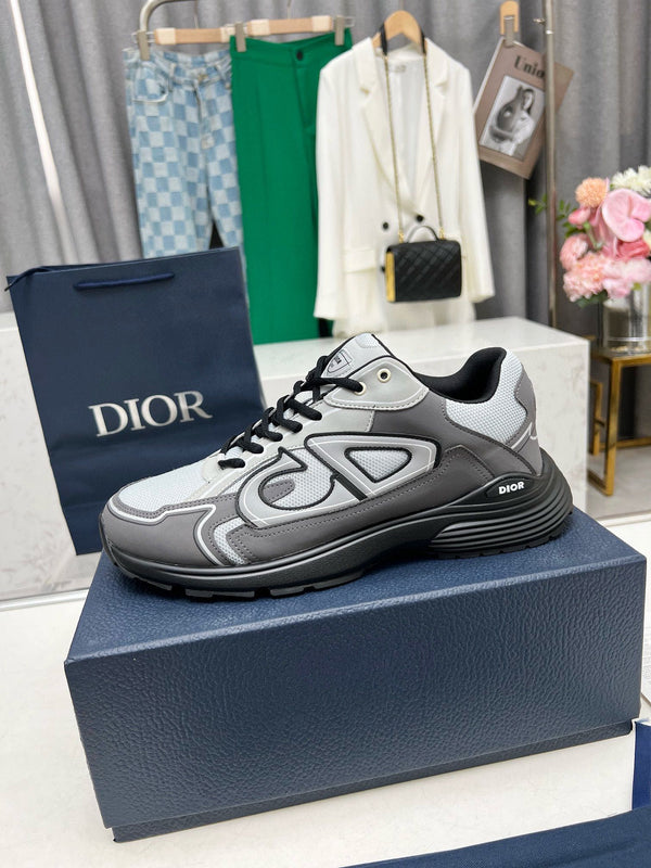 CD B30 SNEAKER ANCHOR AND GRAY MESH FABRIC