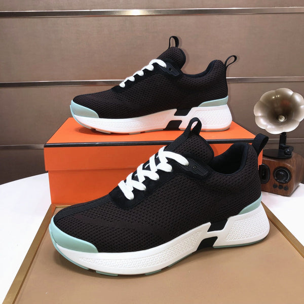 HM Men's Sneaker Brown Flyknit 548108