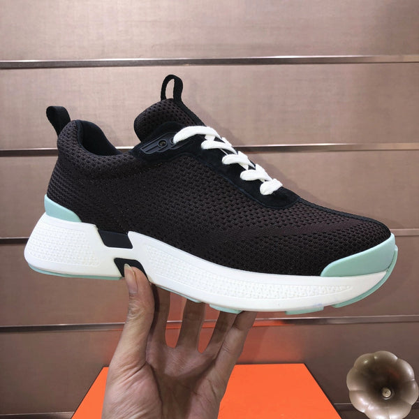 HM Men's Sneaker Brown Flyknit 548108