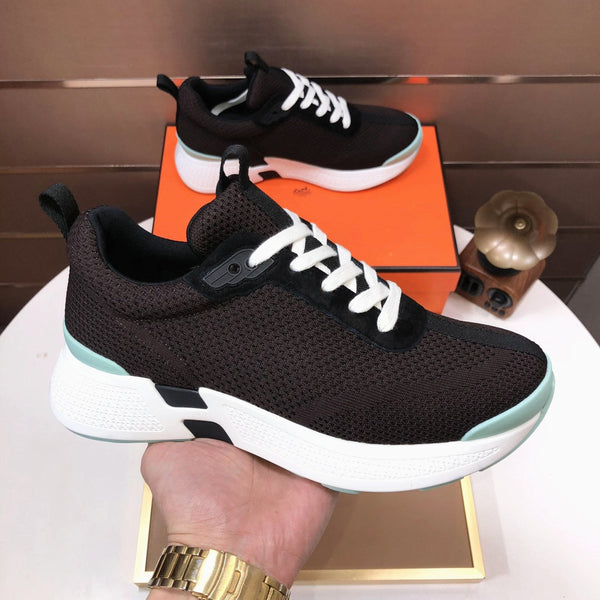 HM Men's Sneaker Brown Flyknit 548108