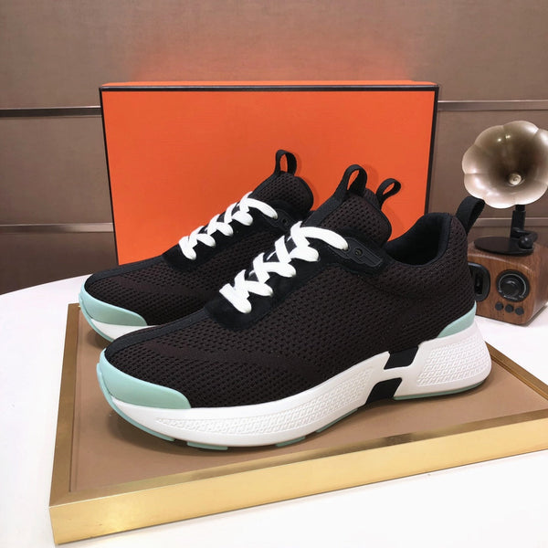 HM Men's Sneaker Brown Flyknit 548108