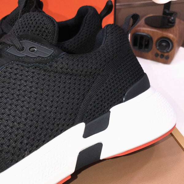 HM Men's Sneaker Black Flyknit 548110