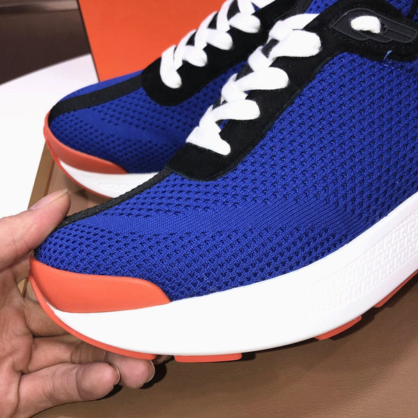 HM Men's Sneaker Blue Flyknit 548114