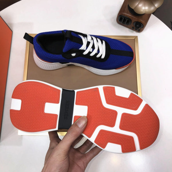 HM Men's Sneaker Blue Flyknit 548114