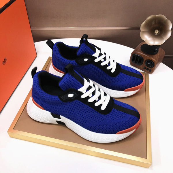 HM Men's Sneaker Blue Flyknit 548114