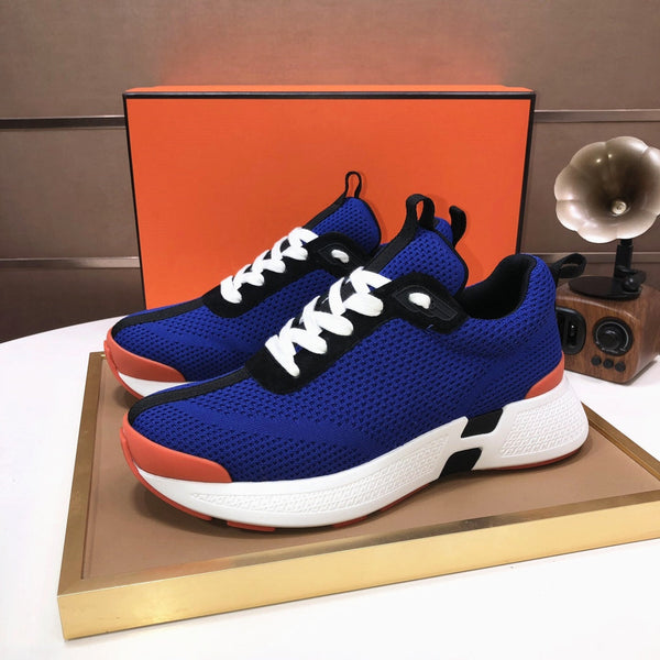 HM Men's Sneaker Blue Flyknit 548114