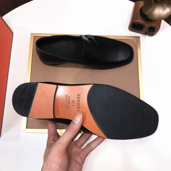 HM GIOVANNI LOAFER BLACK CALFSKIN
